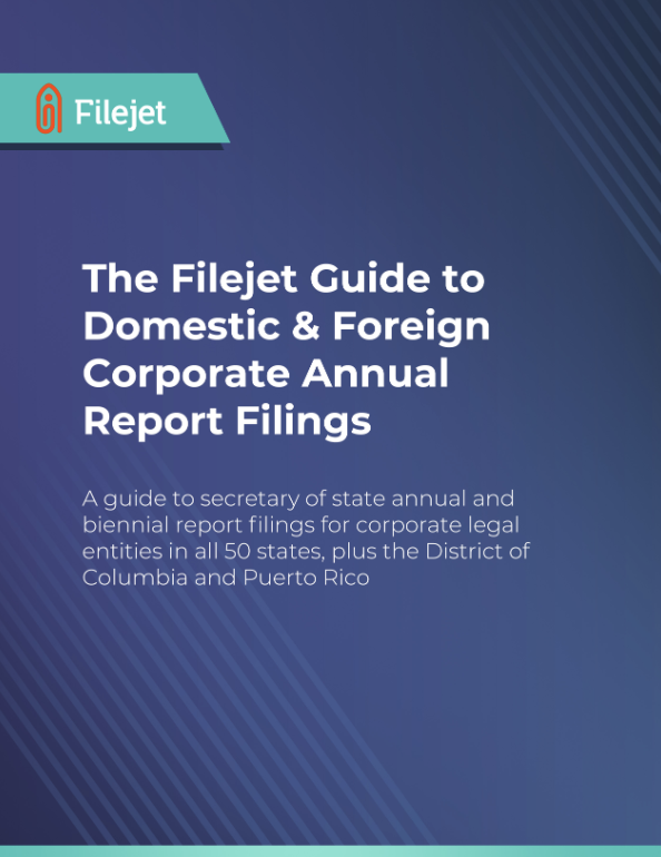 Annual Report Filings Guide